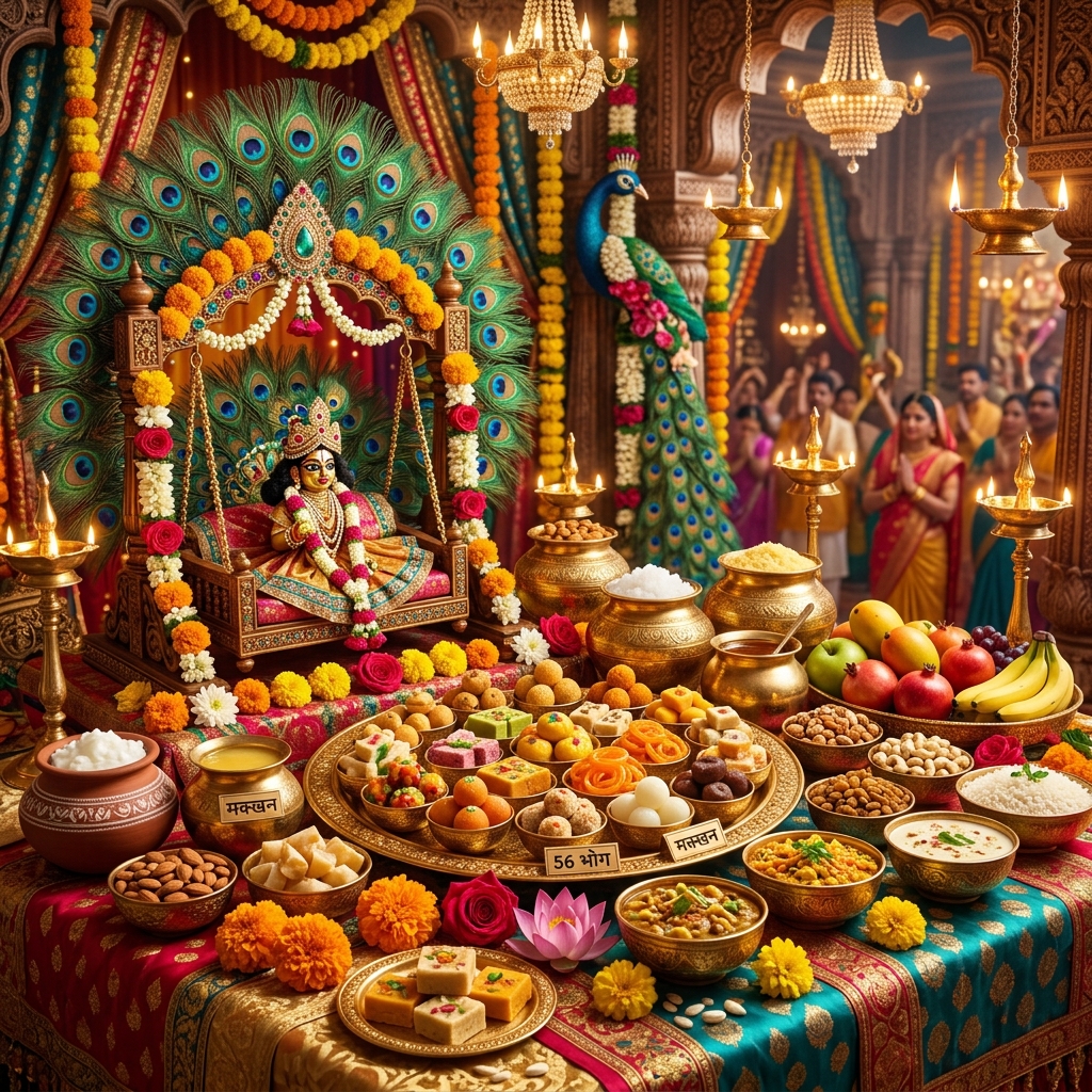 Chappan Bhog Offering